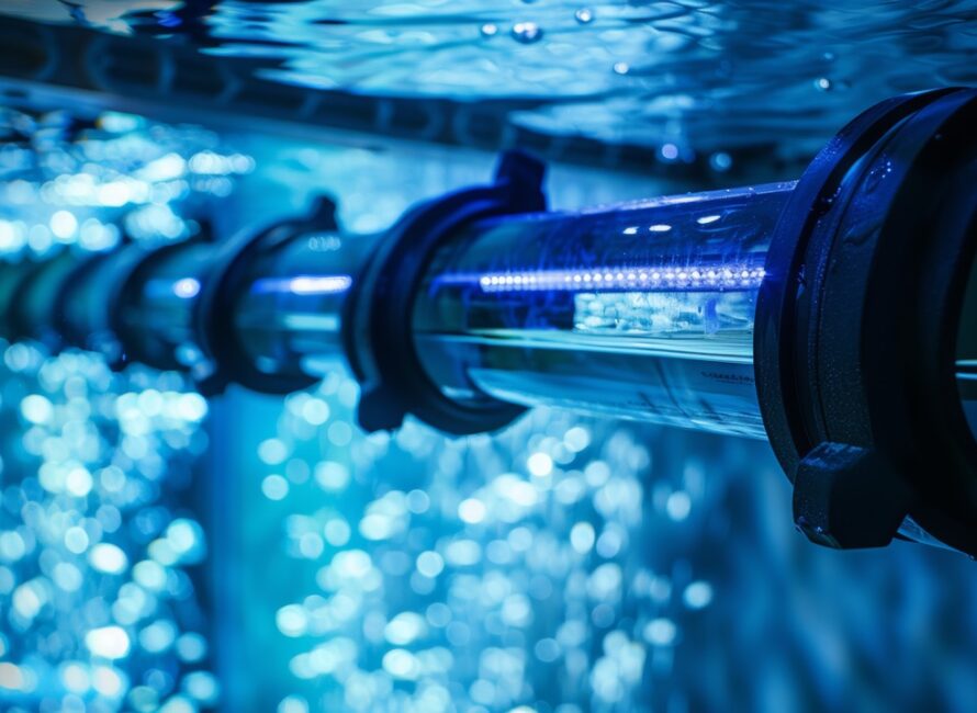 Traitement aux UV piscine eau désinfection