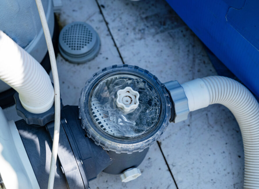 Pompe de filtration de piscine sans chlore