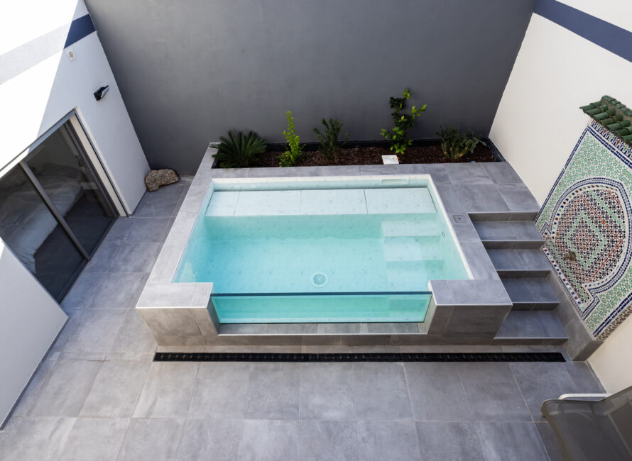 mini piscine scanzi piscine volet immergé