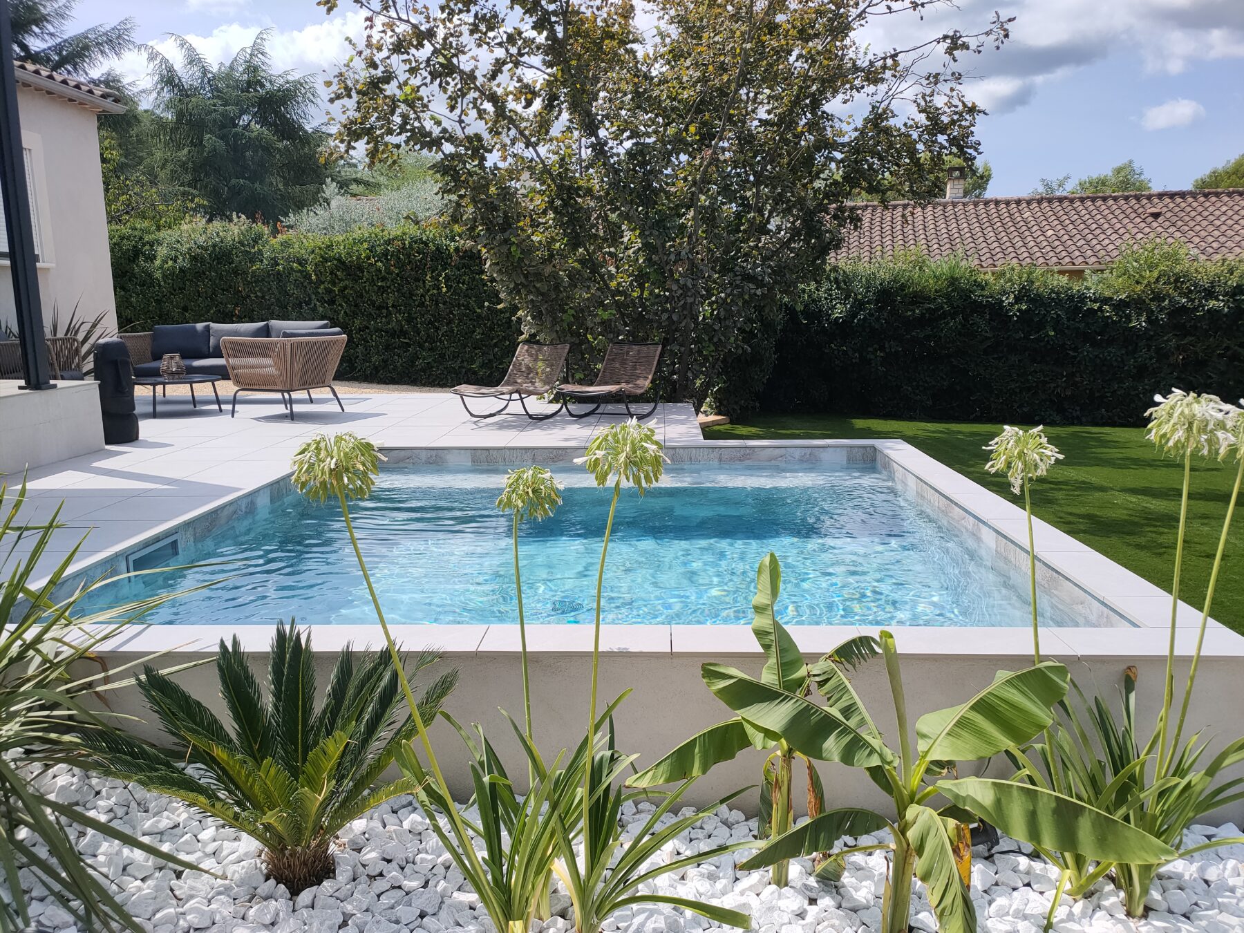 piscine carrée